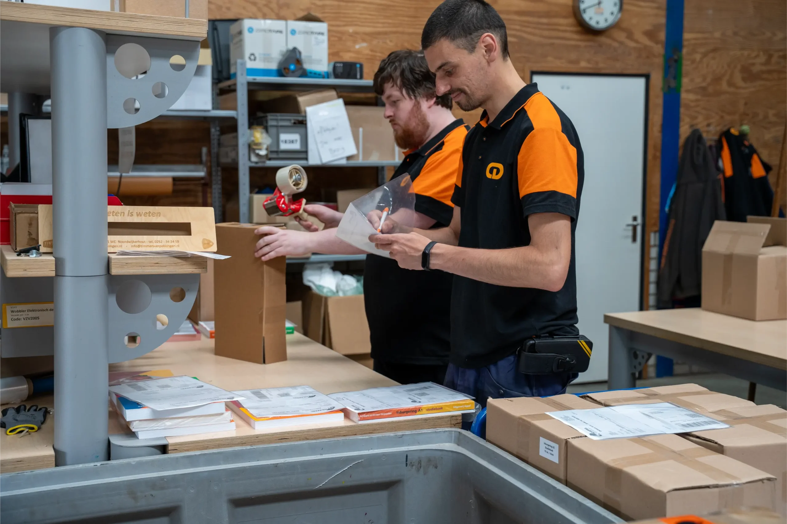 verzending en distributie